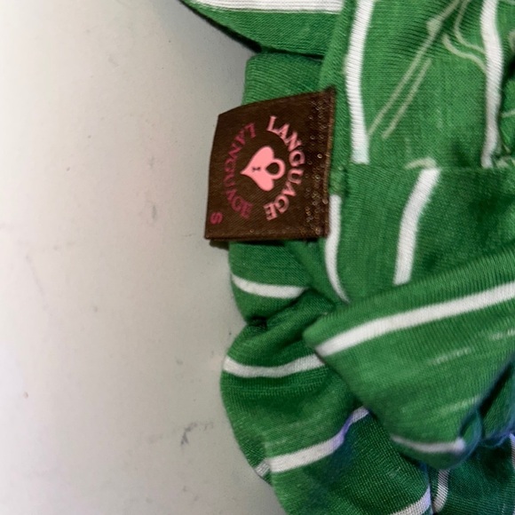 Chico's Green Striped Dress - Picture 3 of 3